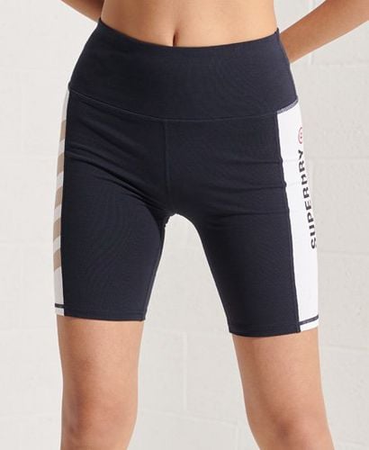 Women's Active Lifestyle Cycle Short Navy / Eclipse Navy - Size: 10 - Superdry - Modalova