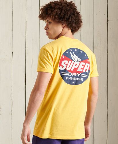 Camiseta de corte cuadrado con estampado gráfico de estilo boho - Superdry - Modalova