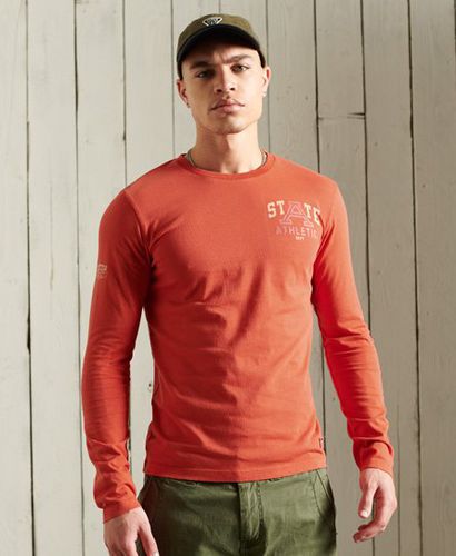 Camiseta sobreteñida de manga larga Collegiate - Superdry - Modalova