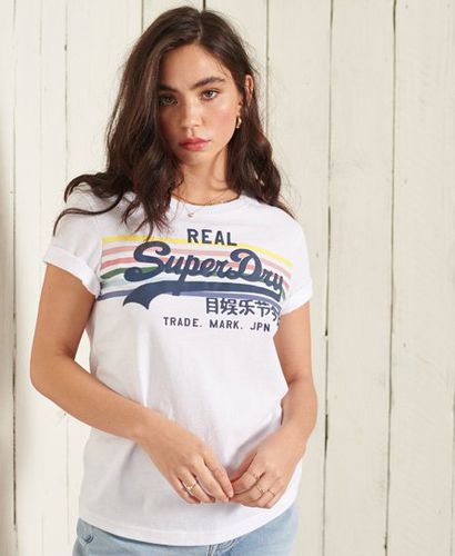 Camiseta con logo Vintage Rodeo Rainbow - Superdry - Modalova