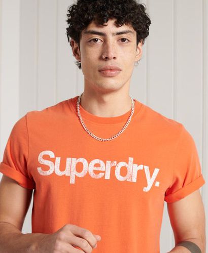 Camiseta brillante con logo Core - Superdry - Modalova