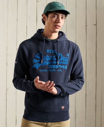 Sudadera con capucha y Vintage Logo de chenilla - Superdry - Modalova