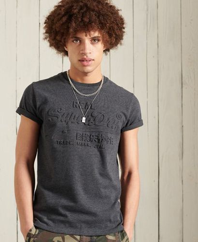 Camiseta con logo Vintage en relieve - Superdry - Modalova