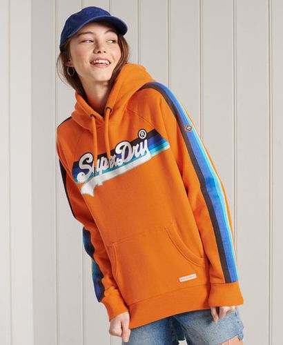 Sudadera con capucha, manga raglán y Vintage Logo Cali - Superdry - Modalova