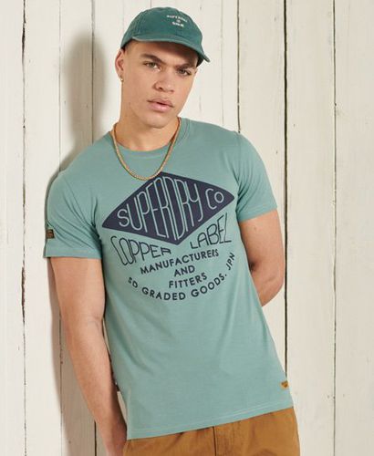 Leichtes Workwear T-Shirt mit Grafik - Superdry - Modalova