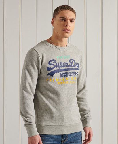 Vintage Logo Tri Sweatshirt mit Rundhalsausschnitt - Superdry - Modalova