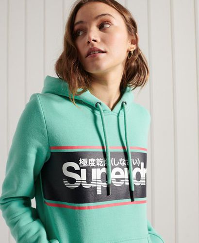 Sudadera clásica con capucha y logo Core - Superdry - Modalova