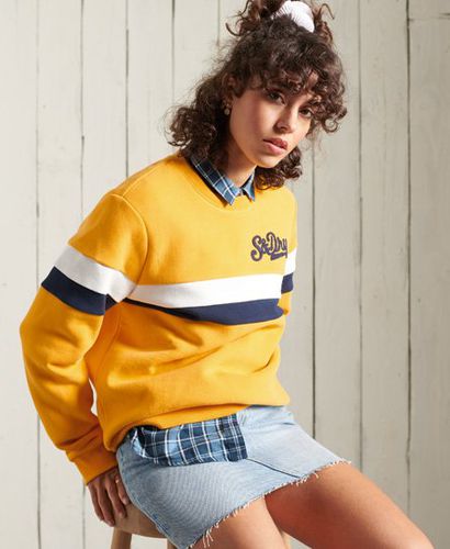 Sudadera con costuras vistas Collegiate - Superdry - Modalova