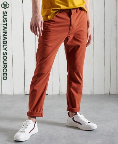 Pantalones chinos ajustados de algodón orgánico Core - Superdry - Modalova