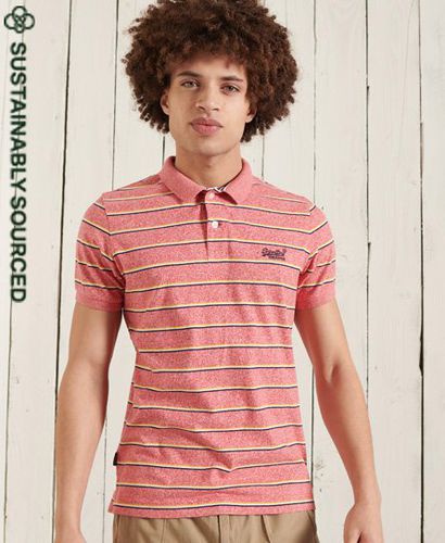 Polo de algodón orgánico a rayas Feeder - Superdry - Modalova