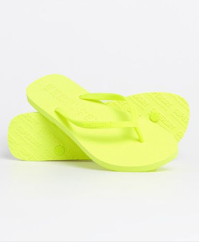 Women's Super Sleek Fluro Flip Flop / Neon - Size: S - Superdry - Modalova