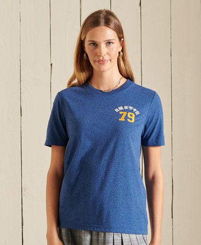 Women's Vintage Logo Source T-Shirt / Bright Marl - Size: 6 - Superdry - Modalova
