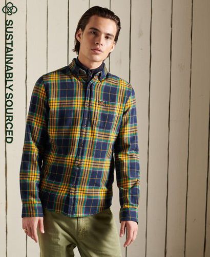 Men's Bio-Baumwollhemd mit Holzfäller-Print - Größe: S - Superdry - Modalova