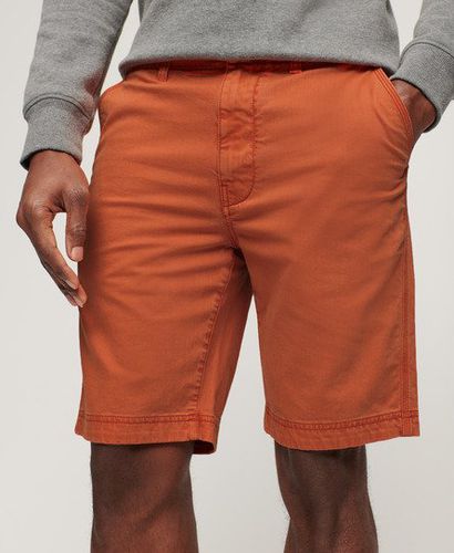 Men's Vintage International Shorts Orange / Burnt Orange - Size: 30 - Superdry - Modalova