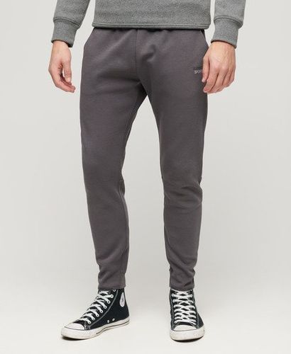 Men's Sport Tech Tapered Joggers Dark Grey / Dark Slate Grey - Size: Xxl - Superdry - Modalova