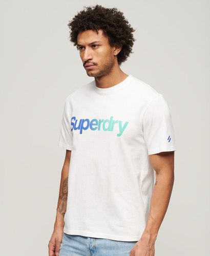 Men's Core Logo Loose T-Shirt / Brilliant Fade - Size: L - Superdry - Modalova