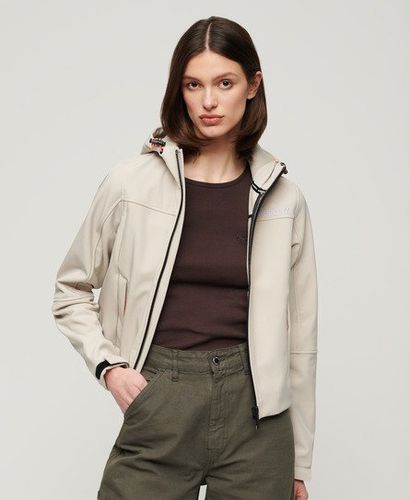 Damen Softshell Trekker Kapuzenjacke - Größe: 42 - Superdry - Modalova