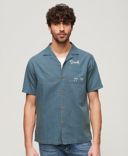 Herren Resort Kurzarmhemd - Größe: XL - Superdry - Modalova