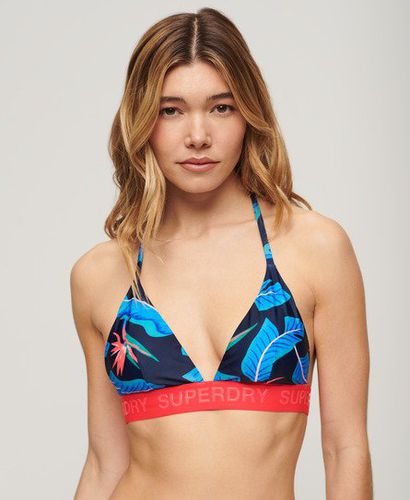 Damen Triangel-Bikinioberteil mit Logo - Größe: 40 - Superdry - Modalova