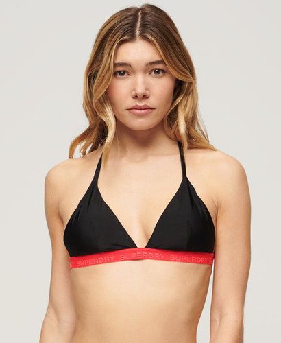 Women's Triangle Elastic Bikini Top - Size: 10 - Superdry - Modalova