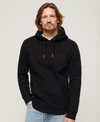 Men's Essential Logo Hoodie Black - Size: S - Superdry - Modalova