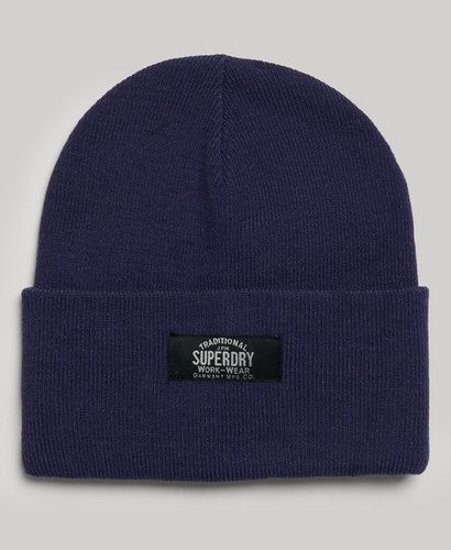 Women's Classic Knitted Beanie / Patriot - Size: 1SIZE - Superdry - Modalova