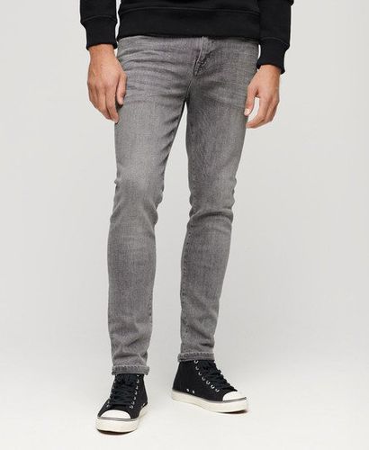 Men's Men's Vintage Skinny Jeans Grey / Clinton Used Grey Organic - Size: 28/32 - Superdry - Modalova