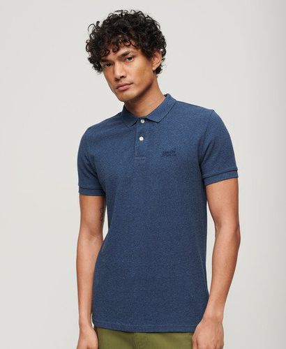 Men's Klassisches Polohemd aus Pikee - Größe: Xxl - Superdry - Modalova