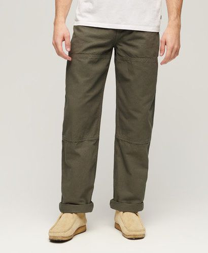 Men's Vintage Carpenter Pants / Drab - Size: 34/32 - Superdry - Modalova