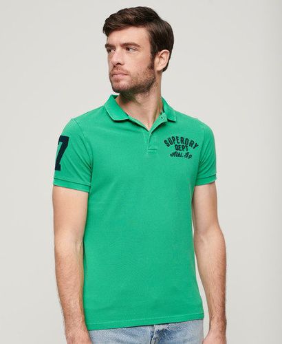 Men's Superstate Polo Shirt / Retro - Size: L - Superdry - Modalova