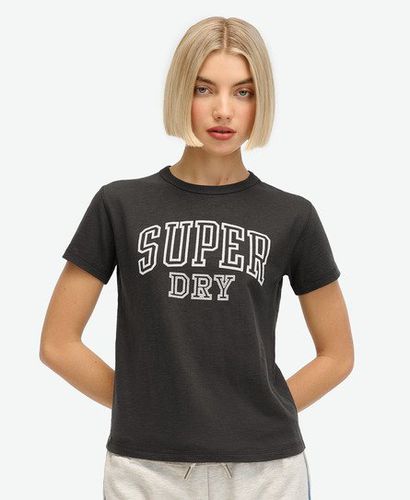 Damen Figurbetontes Athletic Essentials T-Shirt mit Grafik - Größe: 40 - Superdry - Modalova