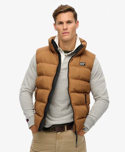 Herren Sports Steppweste - Größe: S - Superdry - Modalova