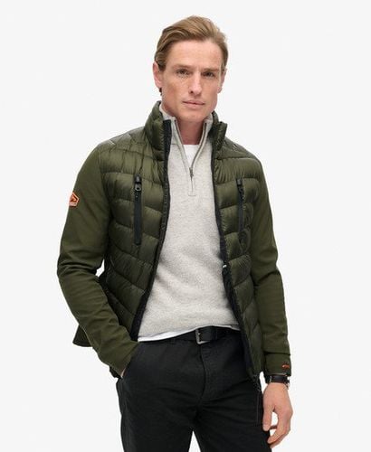 Men's Storm Softshell Hybrid Jacket Khaki / Army Khaki - Size: S - Superdry - Modalova