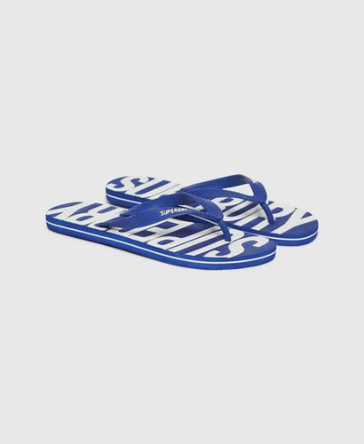 Herren Vegane Vintage Flip-Flops - Größe: 6-7 - Superdry - Modalova