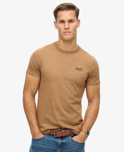 Men's Essential T-Shirt aus Bio-Baumwolle mit Logo - Größe: L - Superdry - Modalova