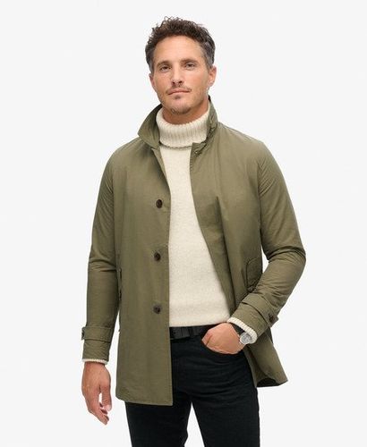 Men's The Merchant Store - Car Coat Green / Chive Green - Size: Xxl - Superdry - Modalova