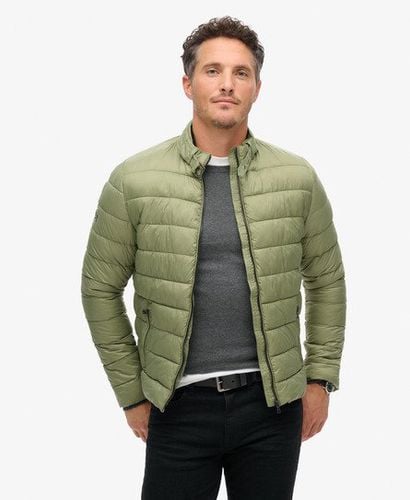 Men's Lightweight Padded Jacket Green / Oil Green - Size: XL - Superdry - Modalova