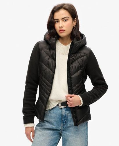 Damen Storm Fleecejacke mit Kapuze - Größe: 34 - Superdry - Modalova
