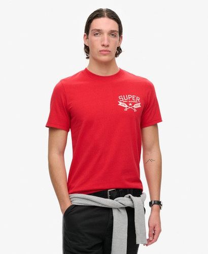 Herren Outdoor T-shirt mit Grafik - Größe: Xxl - Superdry - Modalova