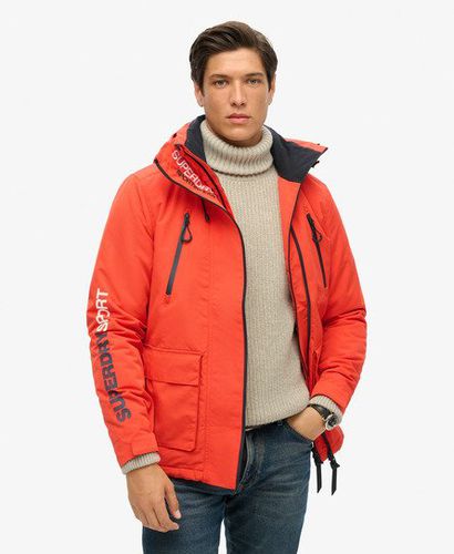 Men's Hooded Ultimate SD Windbreaker Jacket Orange / Bold Orange - Size: L - Superdry - Modalova