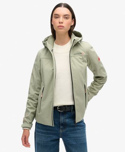 Women's Hooded Classic Trekker Jacket Green / Seagrass Green - Size: 10 - Superdry - Modalova