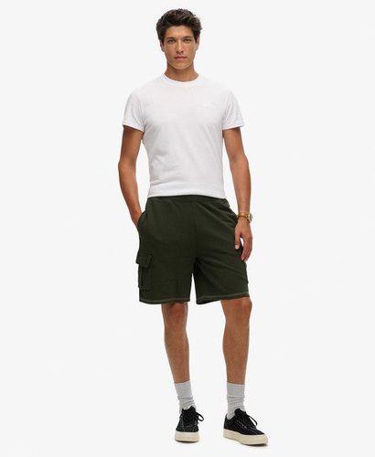 Herren Cargoshorts mit Kontrastnaht - Größe: XL - Superdry - Modalova