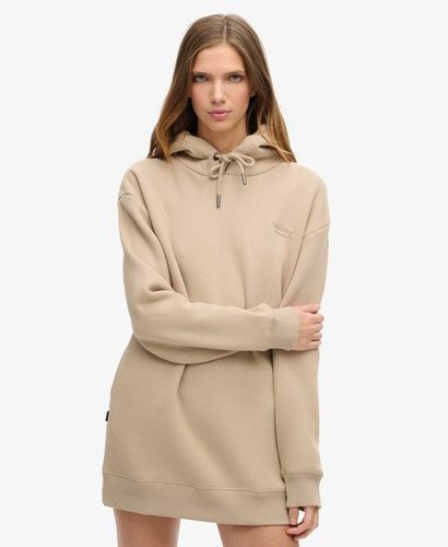 Damen Essential Hoodie-Kleid - Größe: 34-36 - Superdry - Modalova