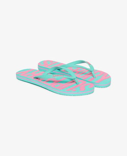 Women's Flip-Flops im Vintage-Stil - Größe: M - Superdry - Modalova