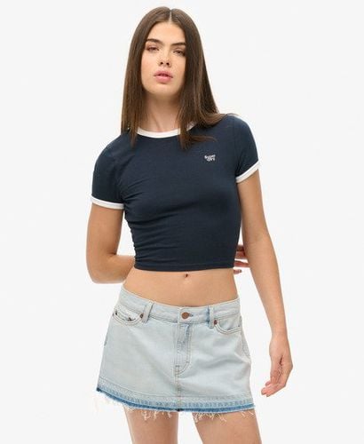 Damen Jeans-Minirock - Größe: 38 - Superdry - Modalova