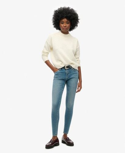 Women's Organic Cotton Vintage Mid Rise Skinny Jeans Blue / Salem Mid Blue - Size: 24/32 - Superdry - Modalova