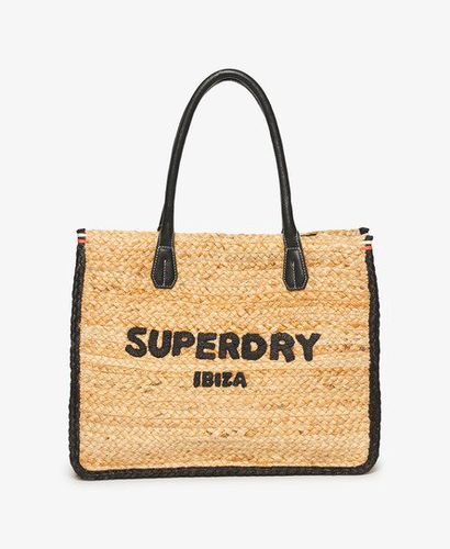 Damen Luxe Tragetasche aus Bast / - Größe: Einheitsgröße - Superdry - Modalova