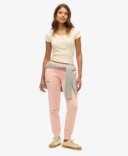 Women's Essential Logo Joggers Pink / Pale Rose Pink - Size: 12 - Superdry - Modalova