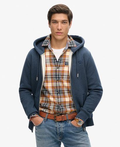 Men's Vintage Logo Kapuzenjacke mit Stickerei - Größe: S - Superdry - Modalova