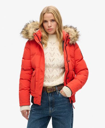 Women's Everest Bomberjacke mit Kapuze - Größe: 40 - Superdry - Modalova